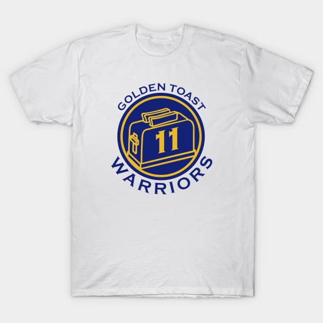 Golden Toast Warriors T-Shirt by superkwetiau